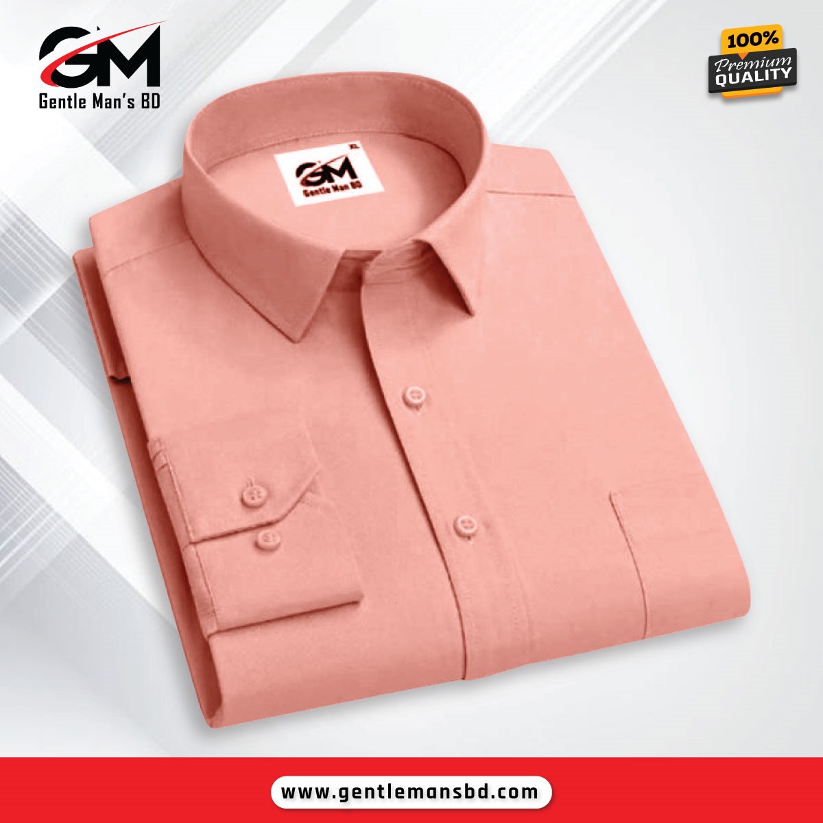 Super Premium Oxford Cotton Full Sleeve Shirt. (Bangi)
