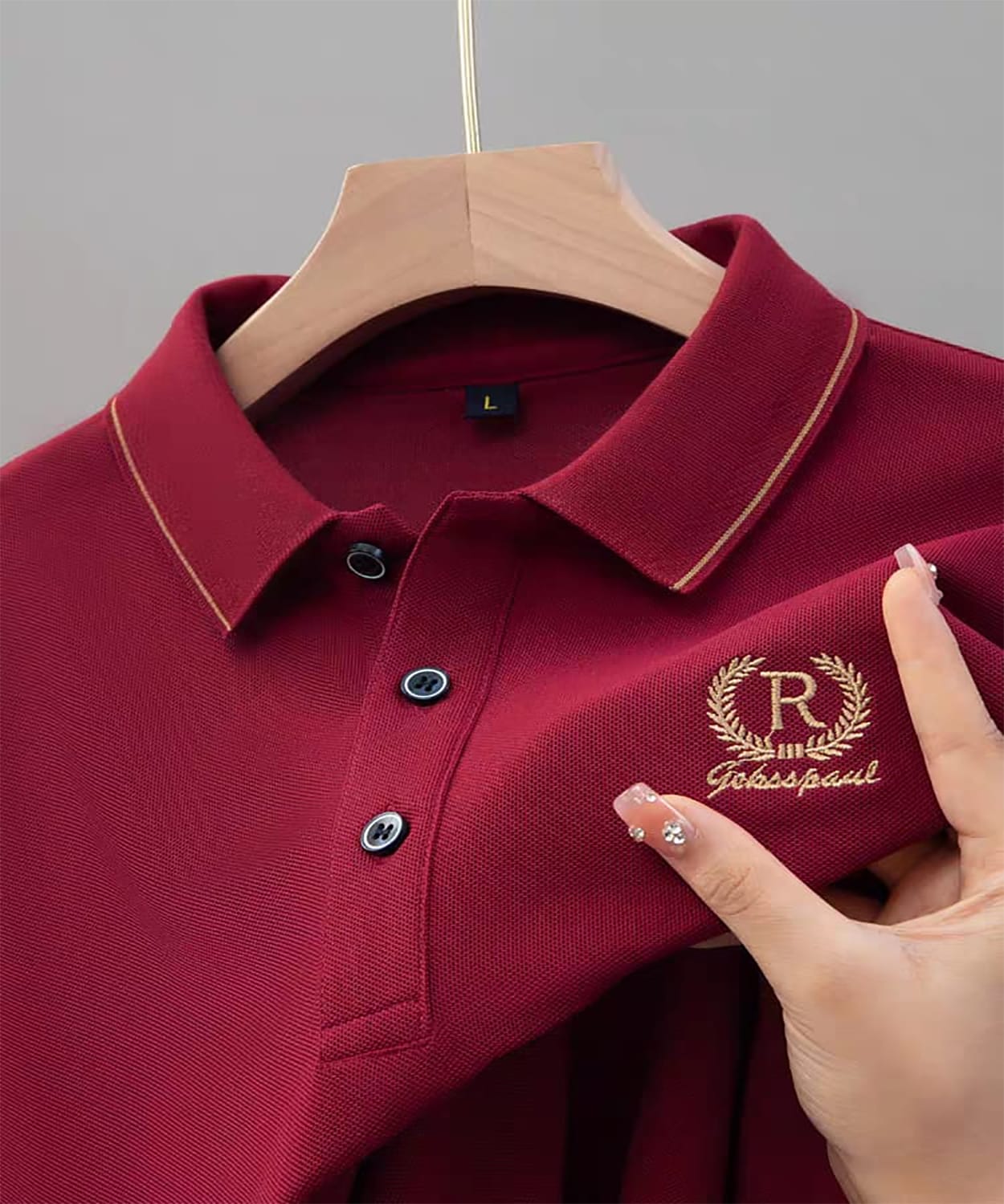 Super Premium Quality PK Cotton Polo Shirt For Men's [R-Merron]